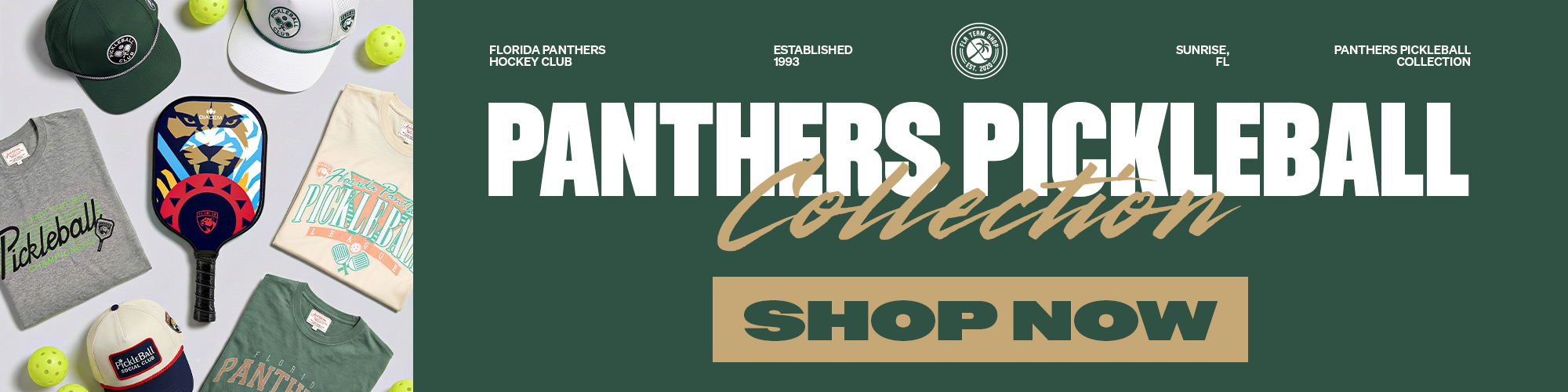 Panthers Pickleball Collection | Shop Now