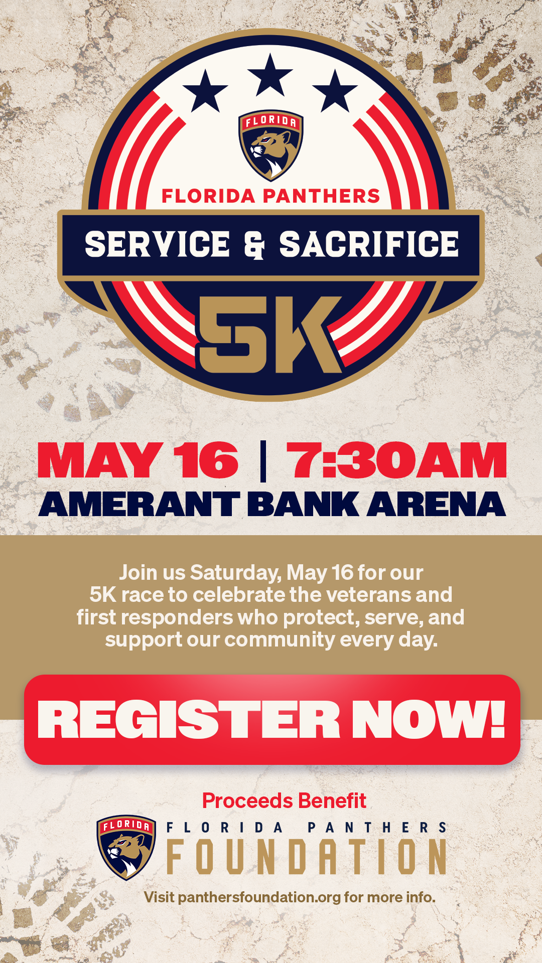 Service & Sacrifice 5K | Register Now