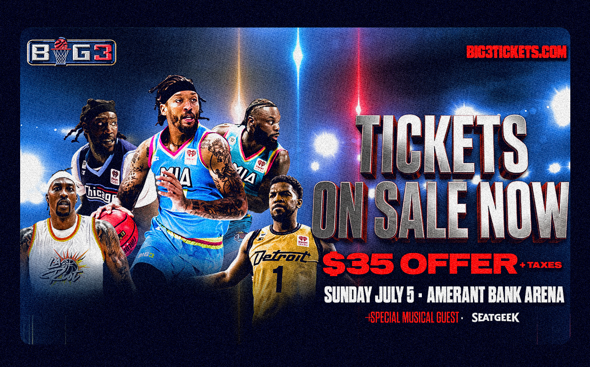Big3 Basketball | Tickets On Sale | $35 Offer