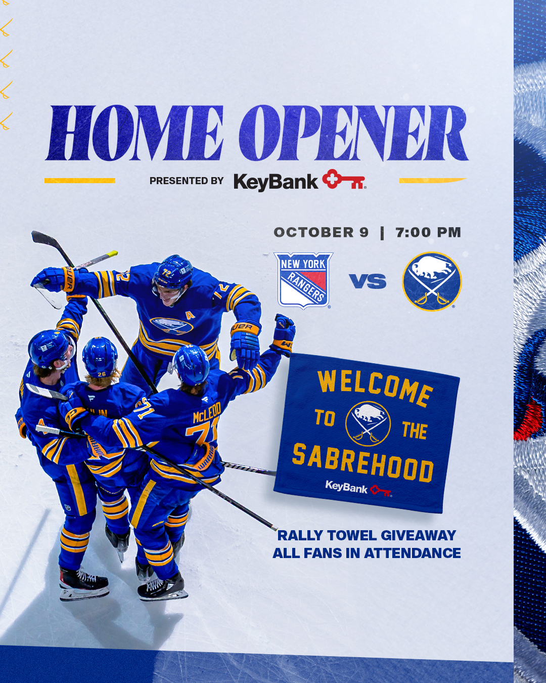 Buffalo Sabres Home Opener