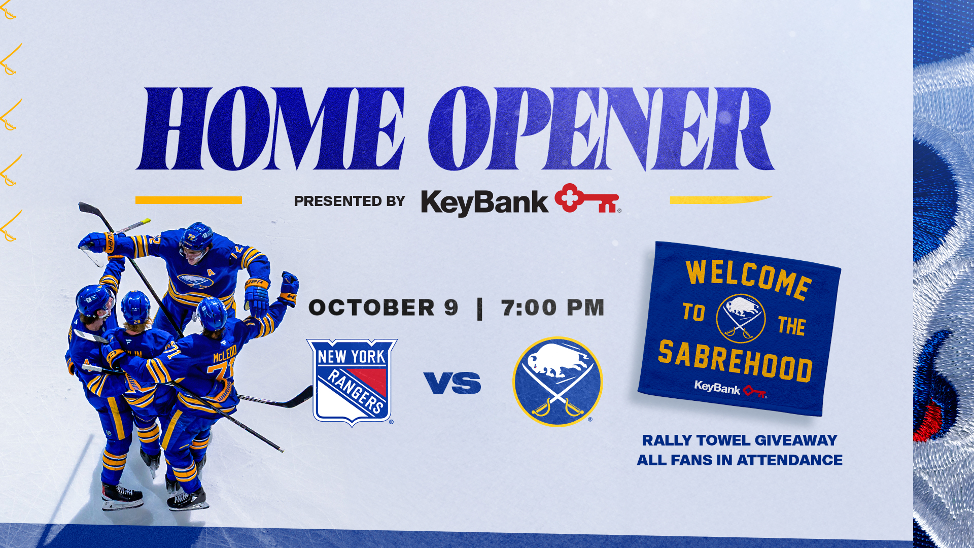 Buffalo Sabres Home Opener 