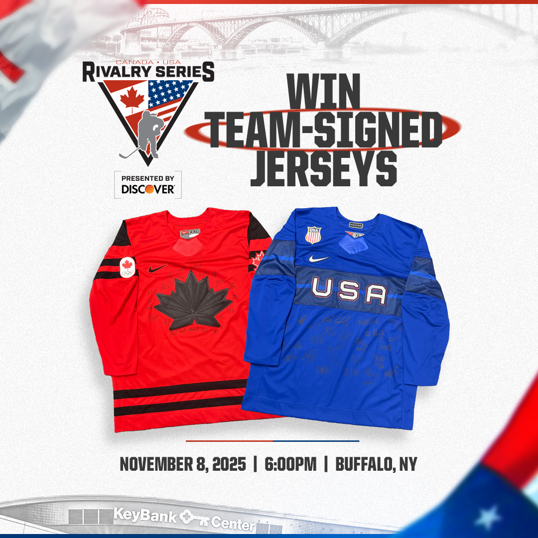 Team Signed USA & Canada jersey giveaway