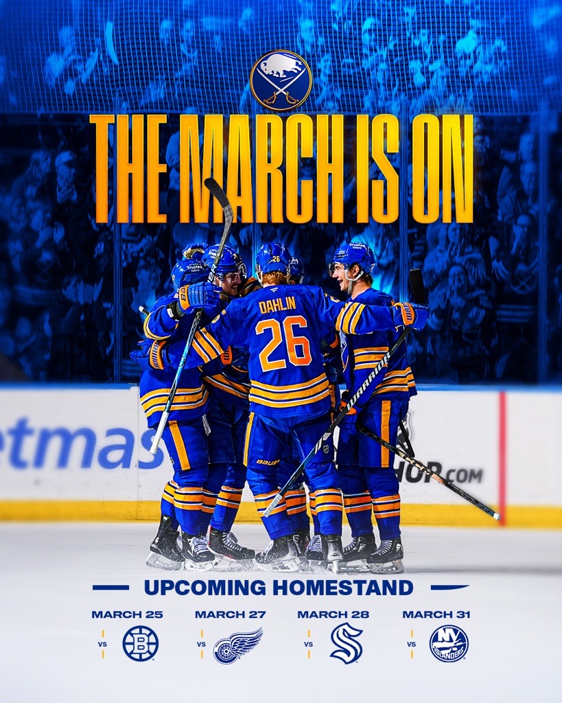 Upcoming games at KeyBank Center
