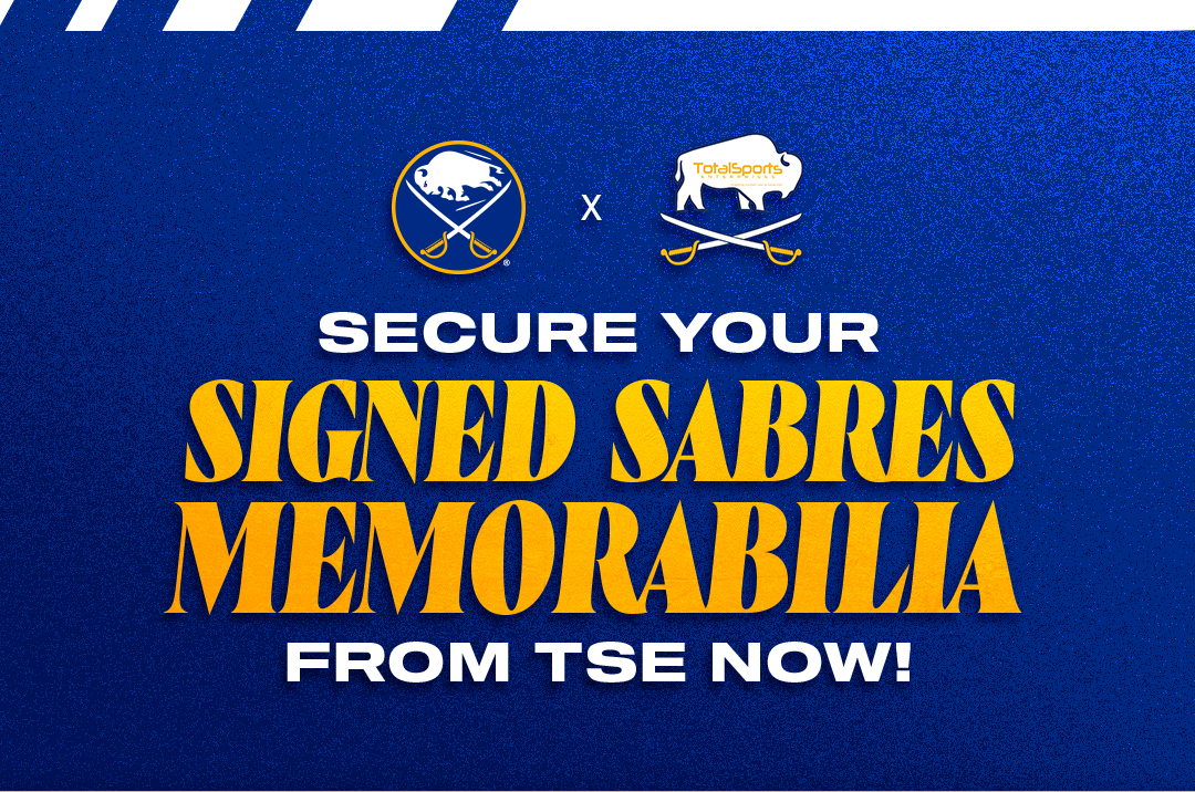 Secure your Sabres signed Memorabilia