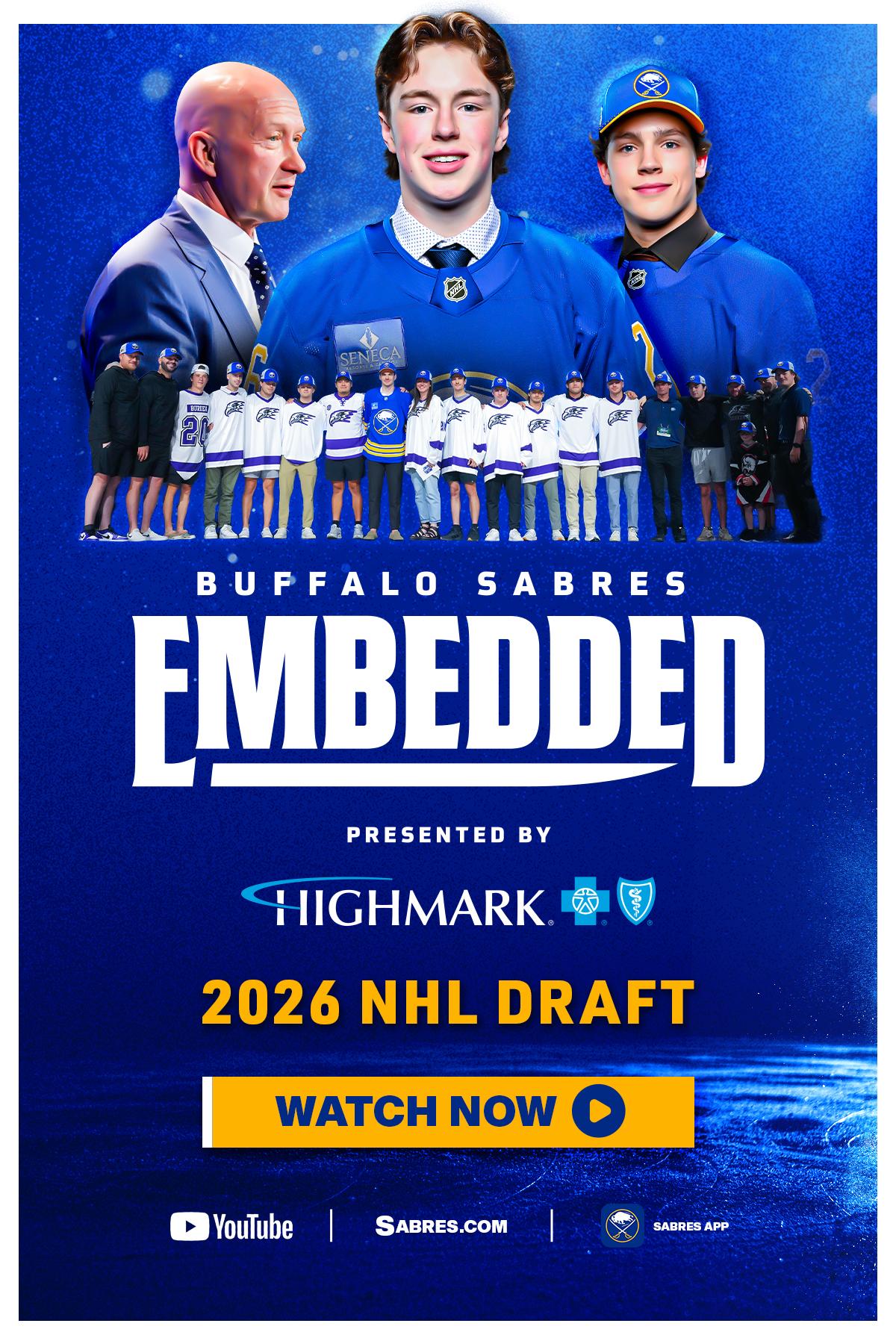 Embedded: 2026 NHL Draft: Watch Now