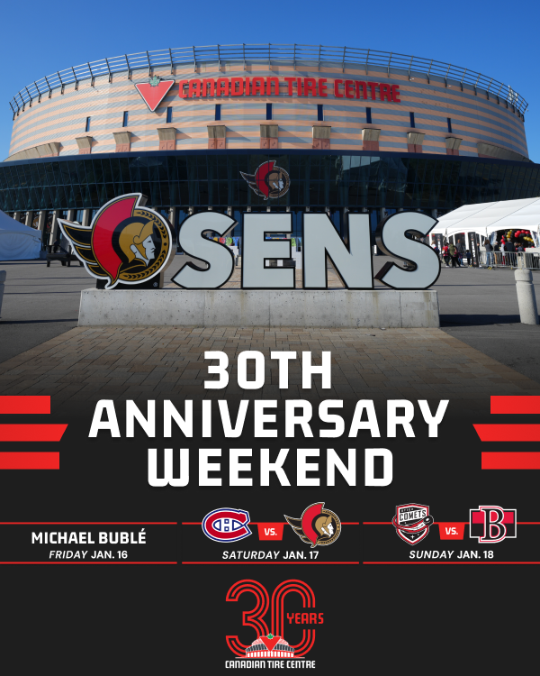 30th Anniversary Weekend Plans