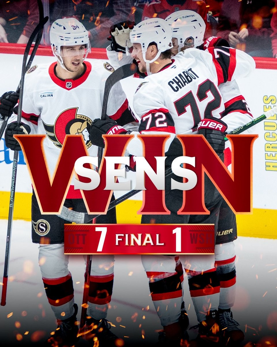 Sens Win!!