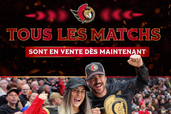 tous les matchs sont en vente