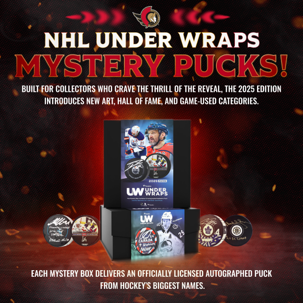 NHL Under Wraps Pucks