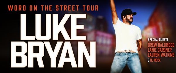 Luke Bryan Word on the Street Tour