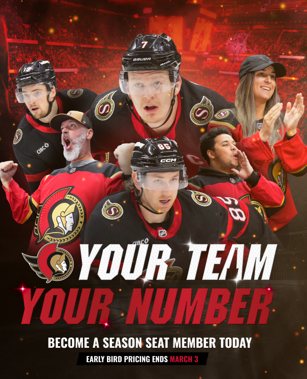 This is Your Team. Your Seat. Your Number.