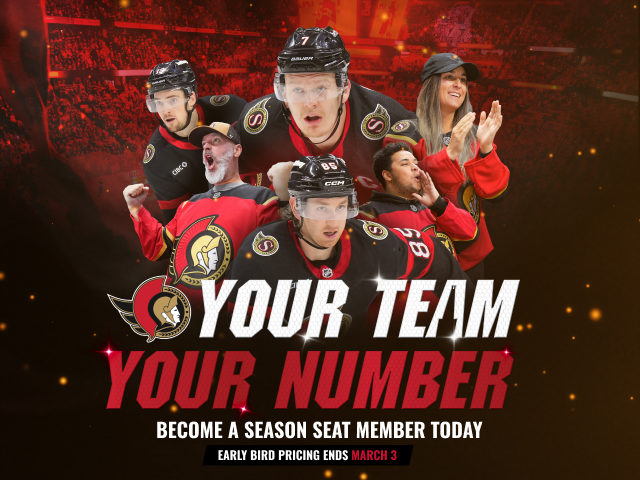 This is Your Team. Your Seat. Your Number.