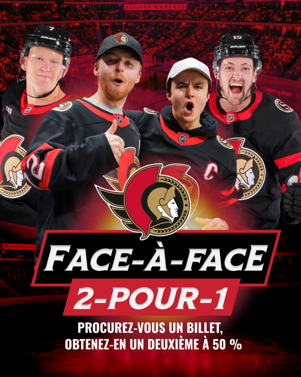 Le hockey des Sénateurs est meilleur accompagné!