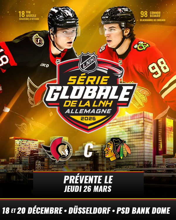Votre fenêtre de prévente ouvrira le jeudi 26 mars à 5 h (HE)!