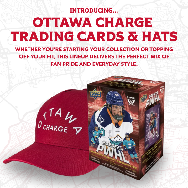 Ottawa Charge Hats & Trading Cards