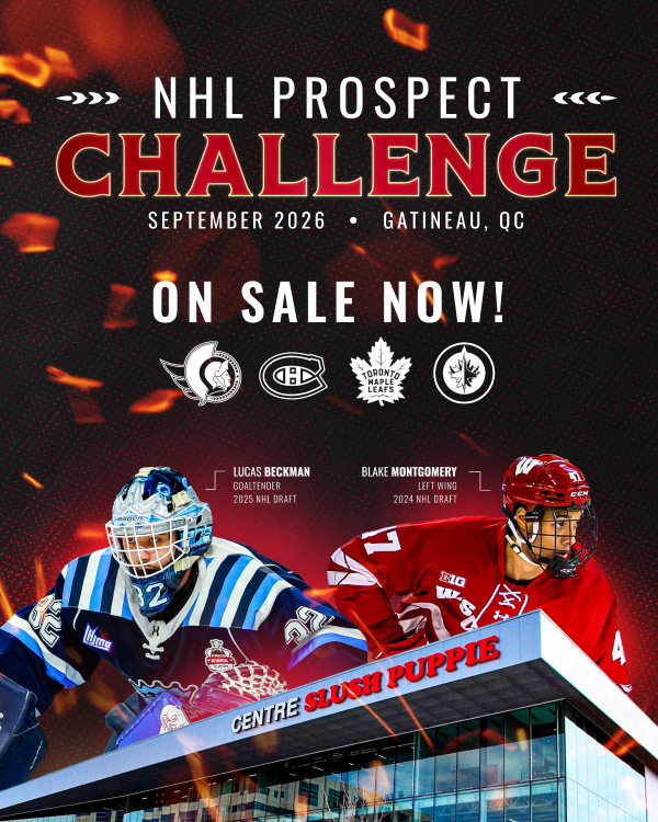The Next Generation of NHL Stars Take the Ice in Gatineau🔥
