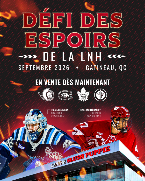 La prochaine génération d’étoiles de la LNH débarque à Gatineau🔥