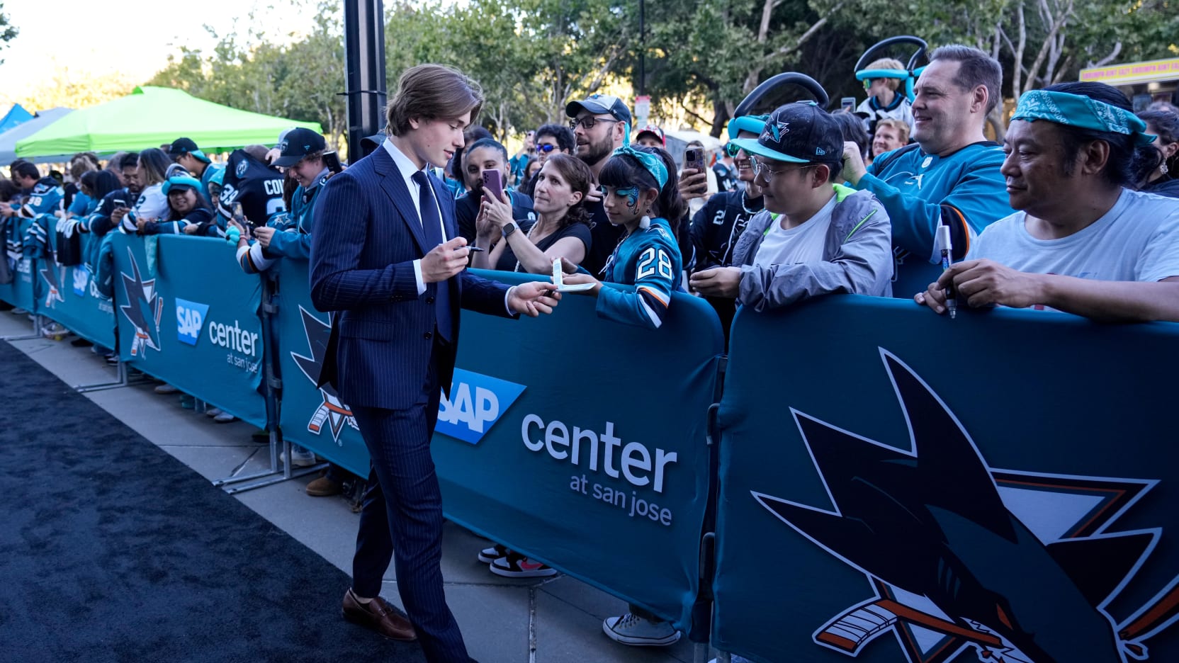Sharks Opening Night