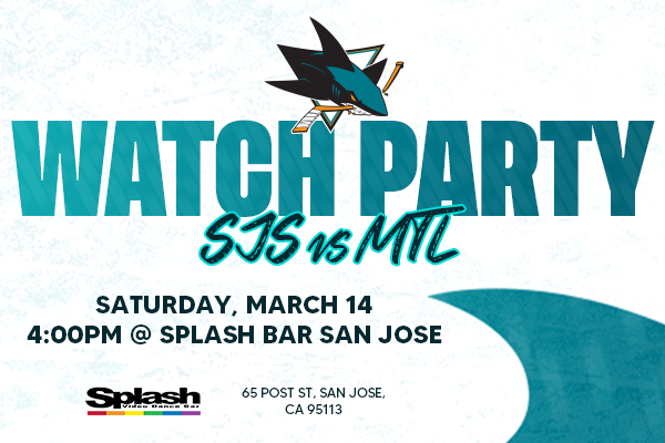 Sharks Watch Party March 14