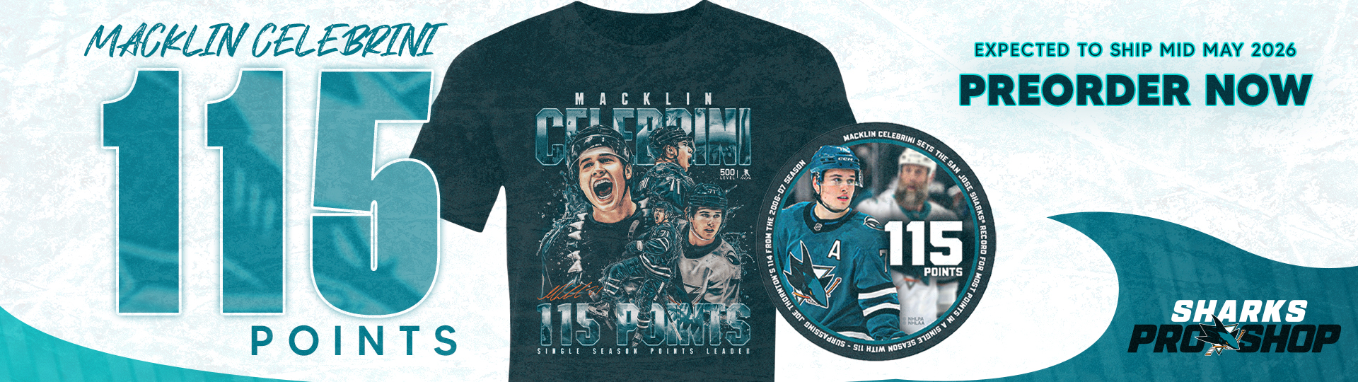 Macklin Single-Season Record Commemorative Merch