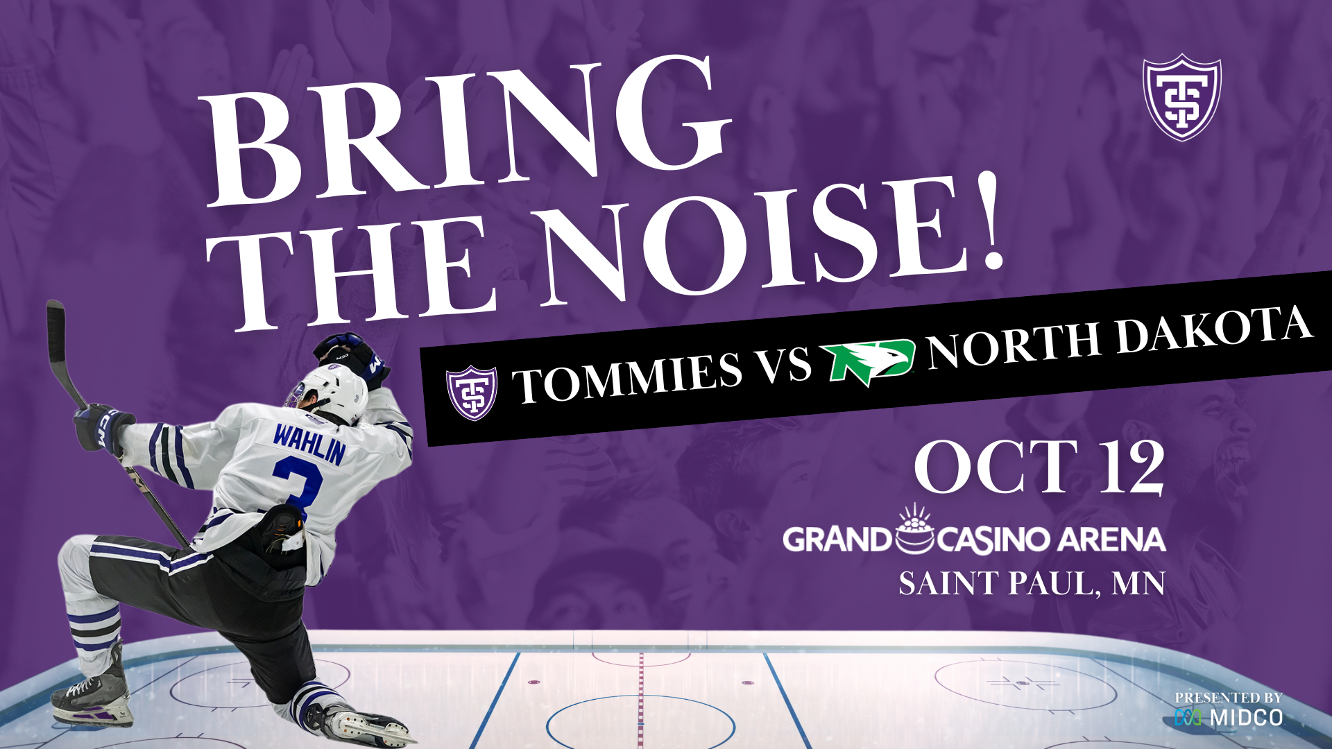 UST vs UND. October 12.