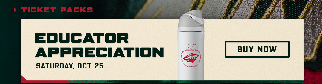 Educator Appreciation Ticket Pack. Oct 25. Buy Now.
