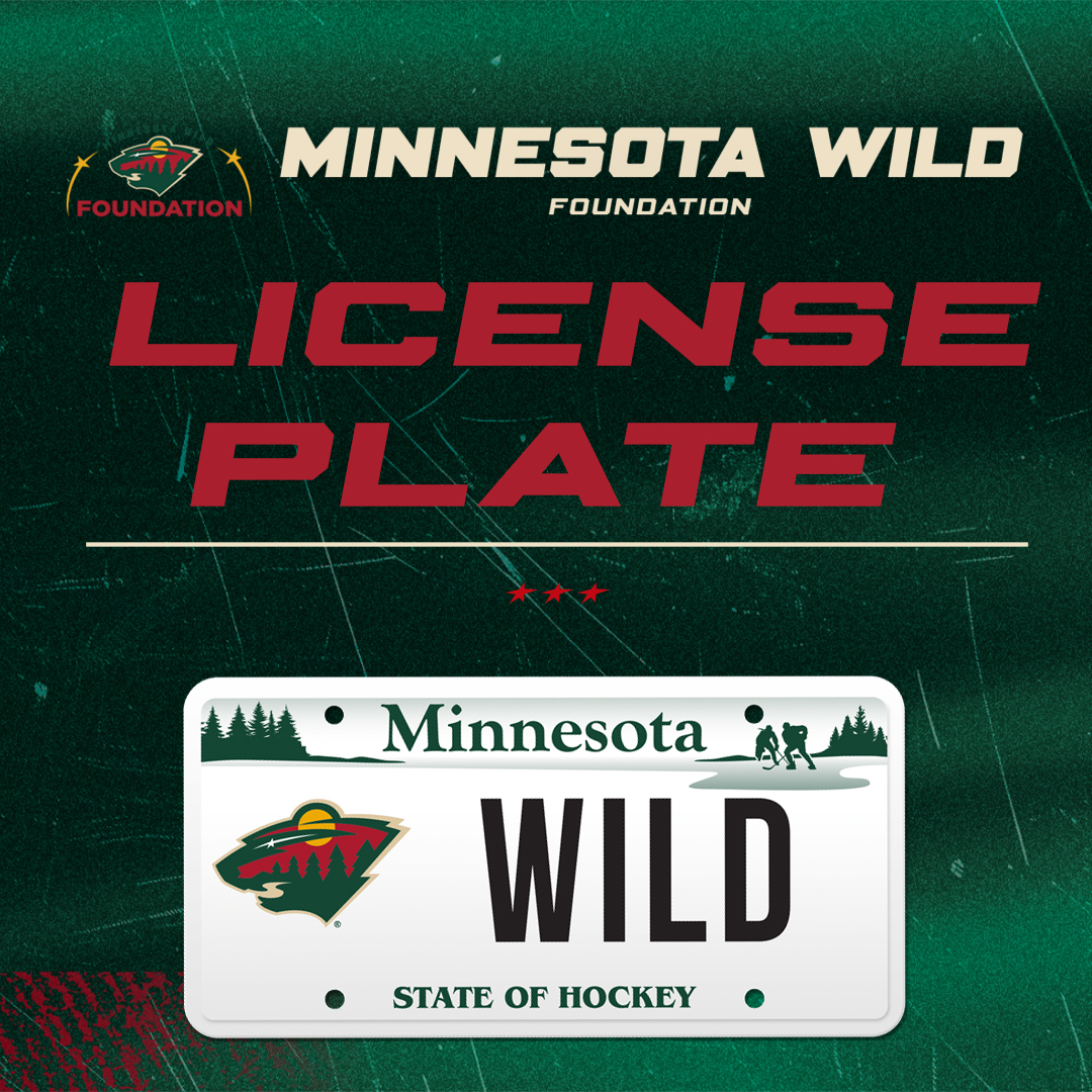 MN Wild License Plate