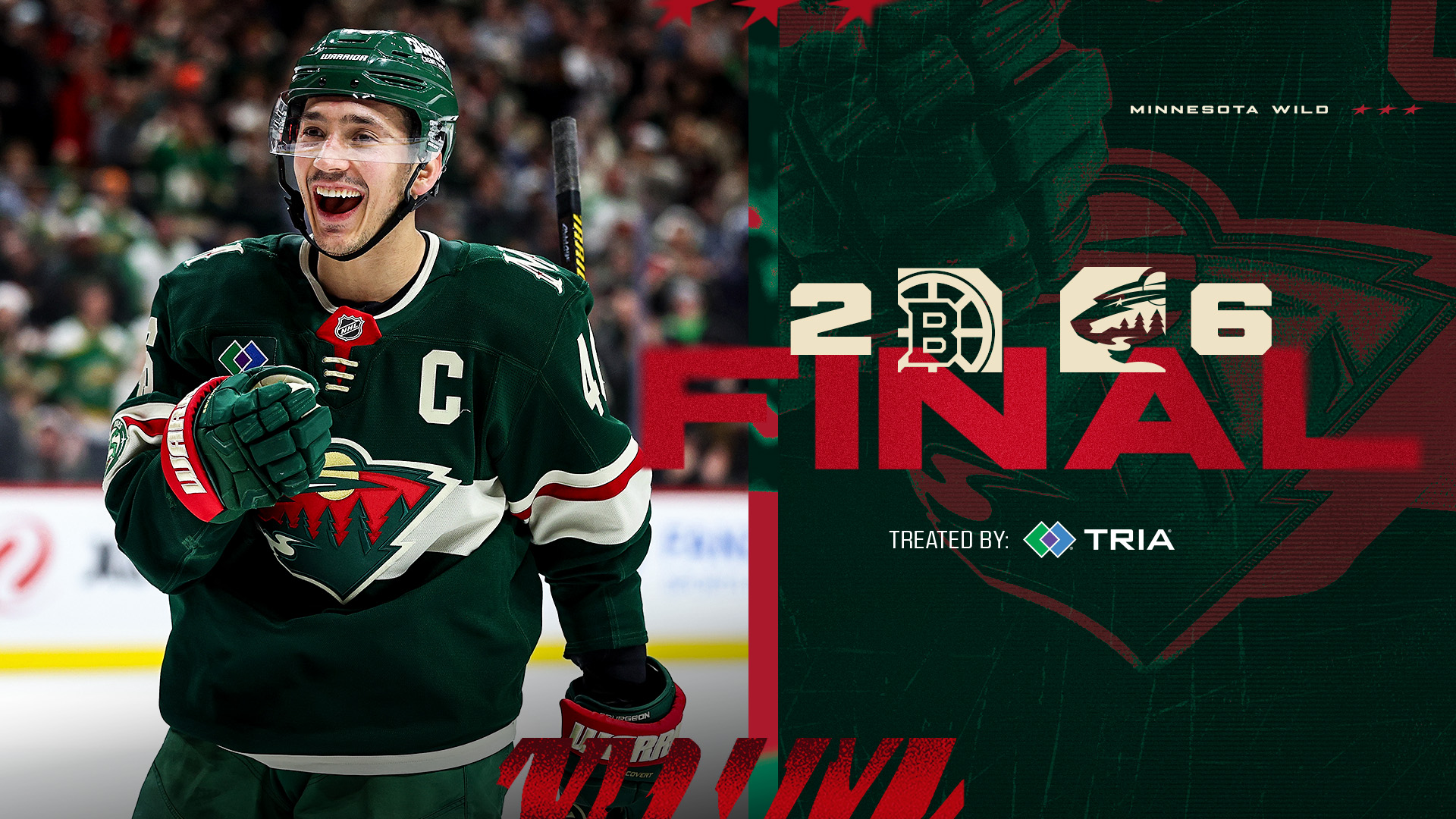 Final: MIN 6 BOS 2
