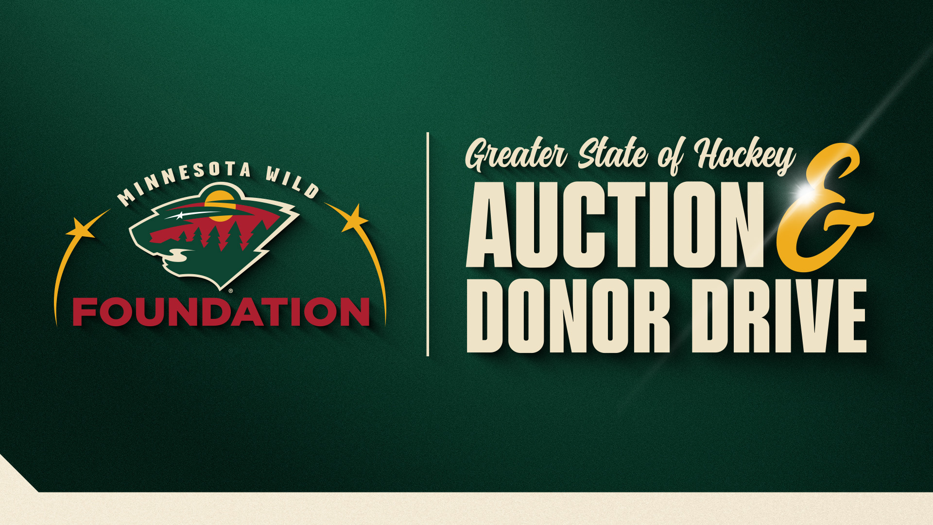 Greater State of Hockey Auction and Donor Drive