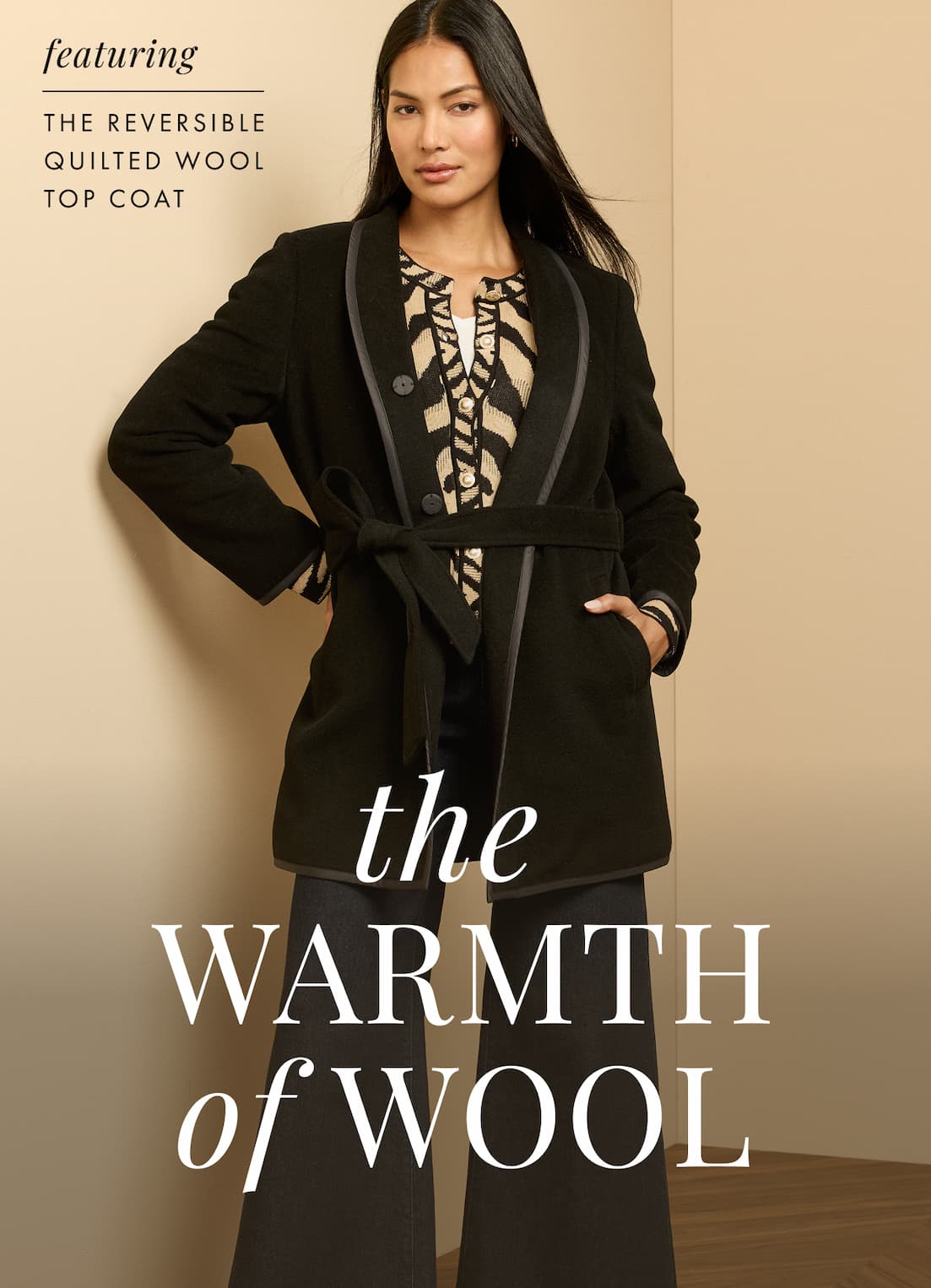 The Reversible Quilted Wool Top Coat