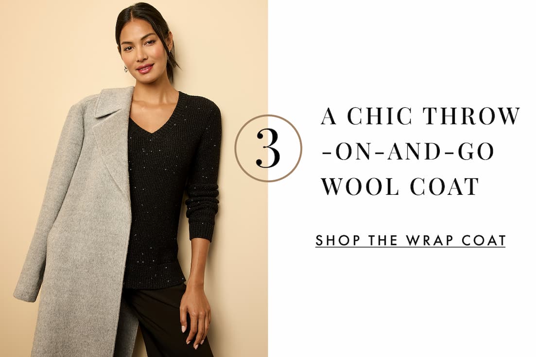 Alpaca Wool Blend Wrap Coat