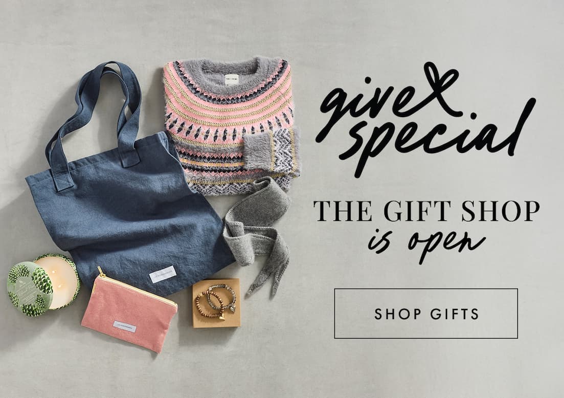 The Gift Shop is open. Shop gifts.