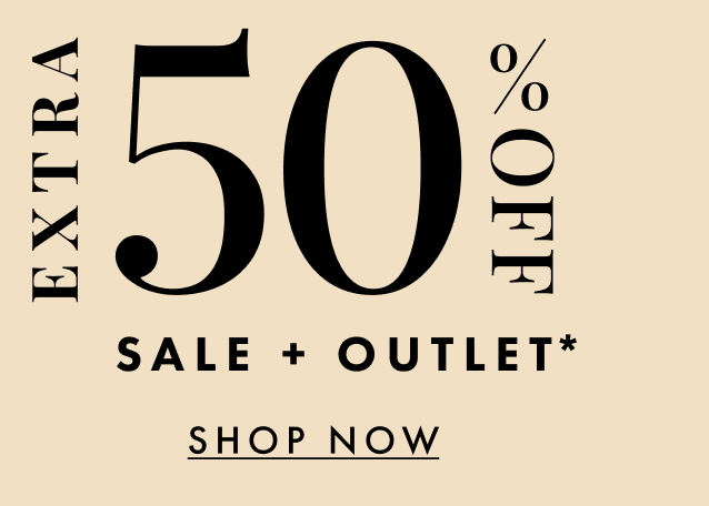Extra 40% off sale + outlet styles. Shop sale.