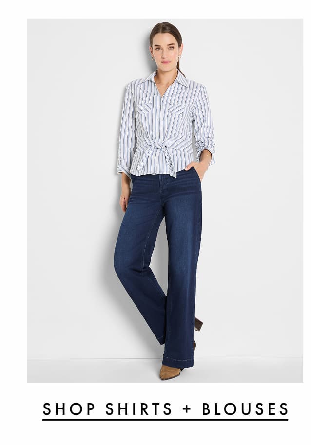 Shop shirts + blouses