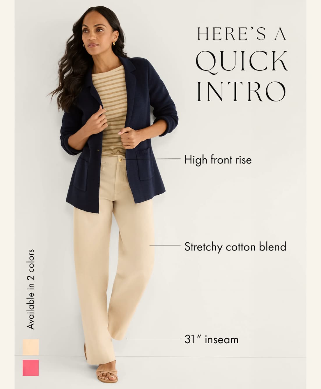 Features and details of the new Highland Pant