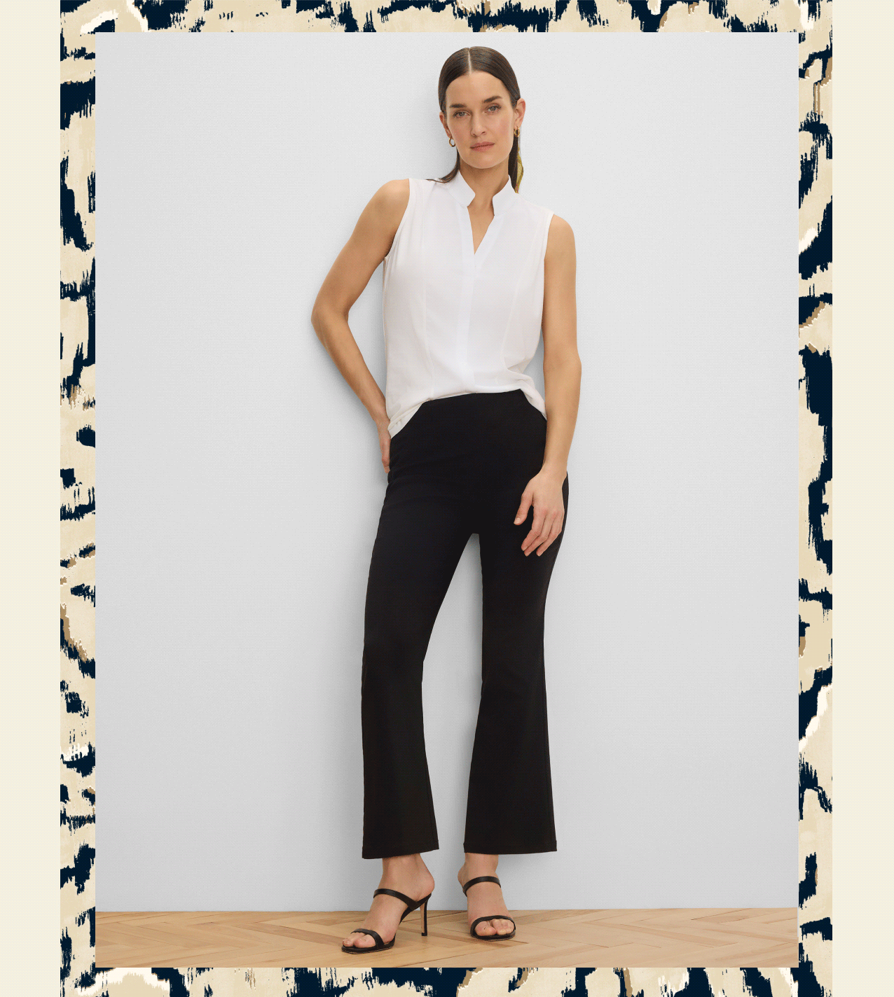 The women wearing the Berkeley boot pants.