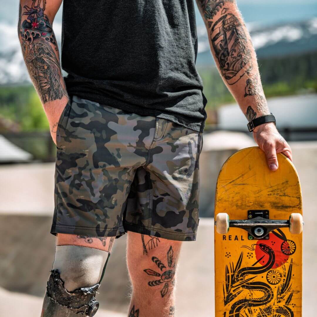 New Nine Line Performance Shorts