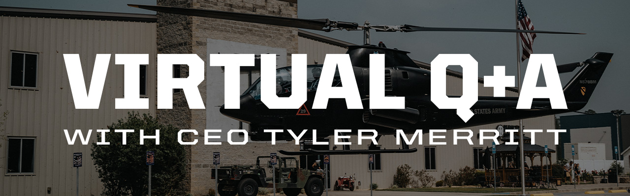 Live Investment Q&A with CEO Tyler Merritt