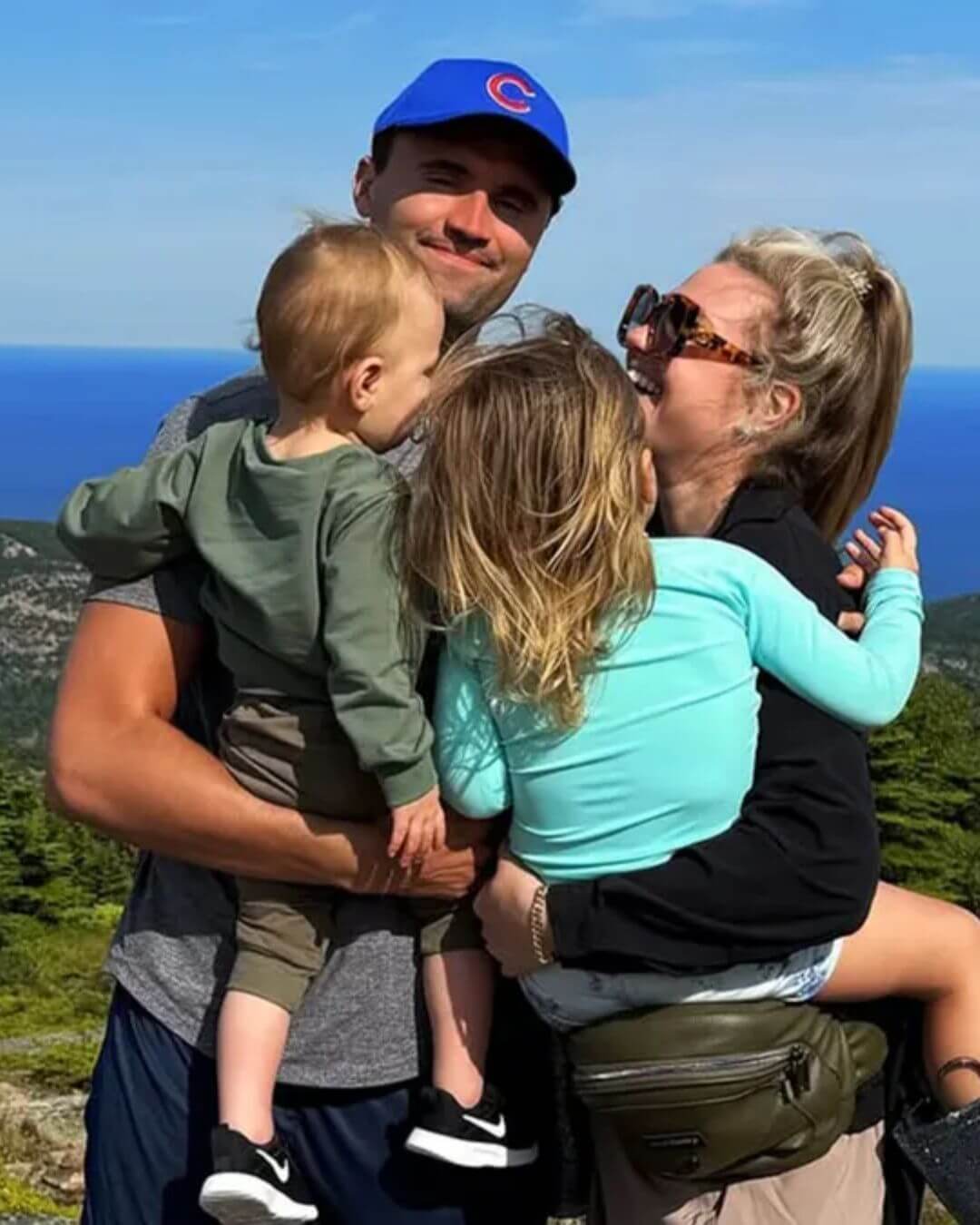 Charlie Kirk with His Family