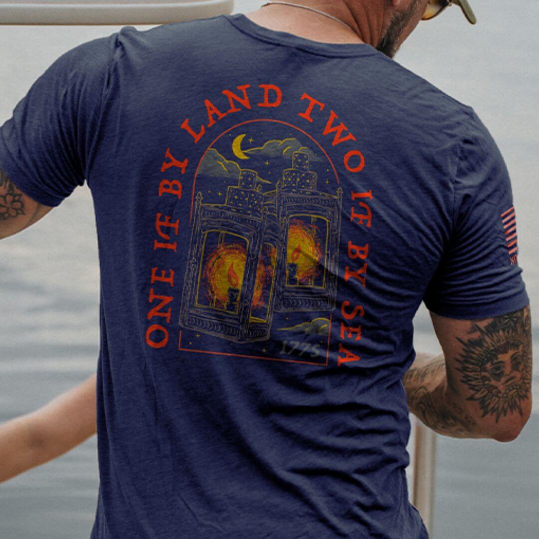 One if by Land, Two if by Sea Design