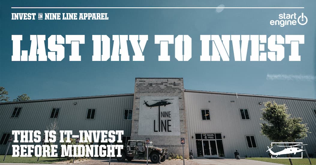 Invest in Nine Line Apparel