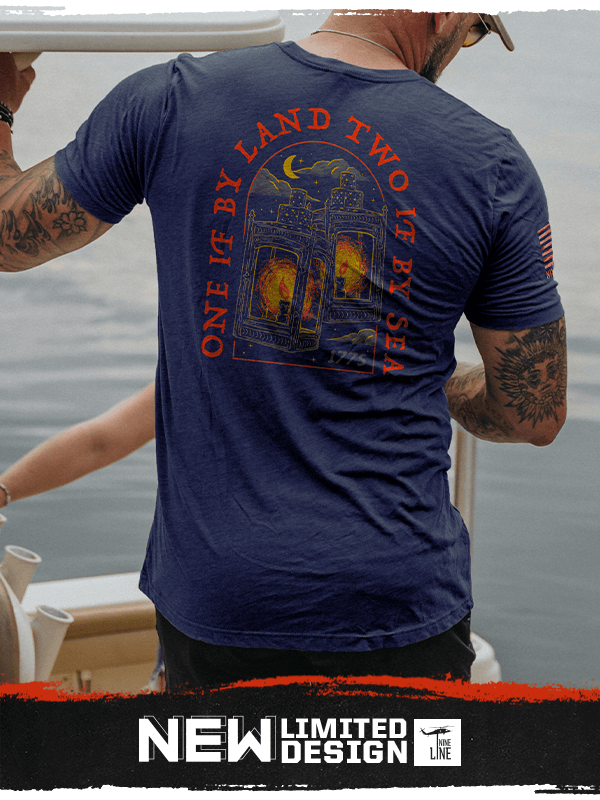 One if by Land, Two if by Sea Design