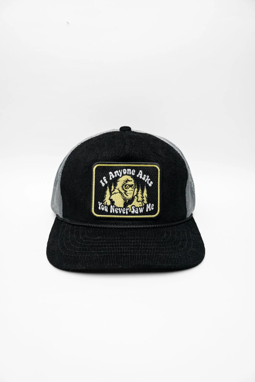 Image of Never Saw Me - Corduroy Snapback Hat