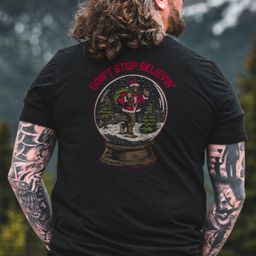 Santa Squatch Design