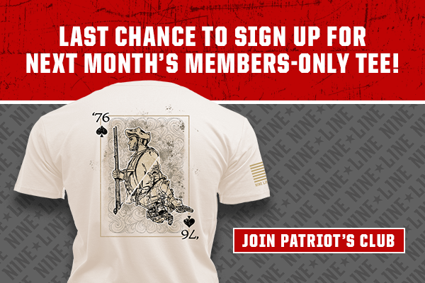 Last Chance for Exclusive Patriots Club Tee