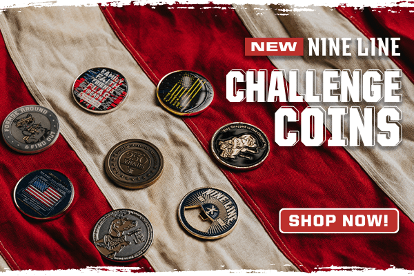 New Nine Line Challenge Coins