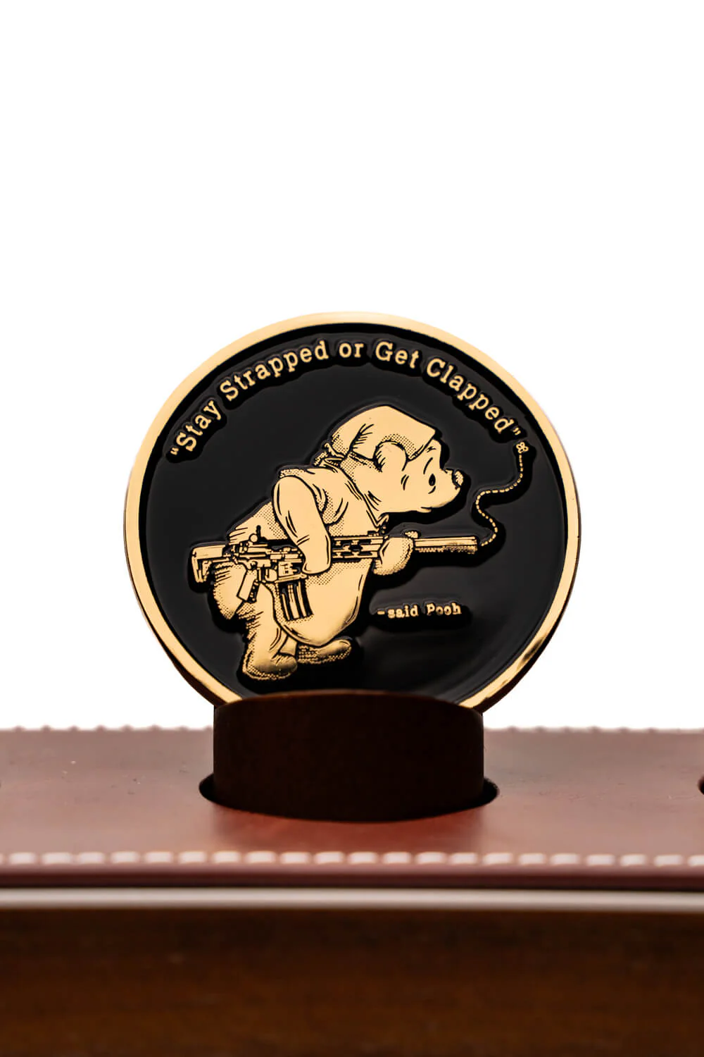 Image of Pooh Bear Challenge Coin