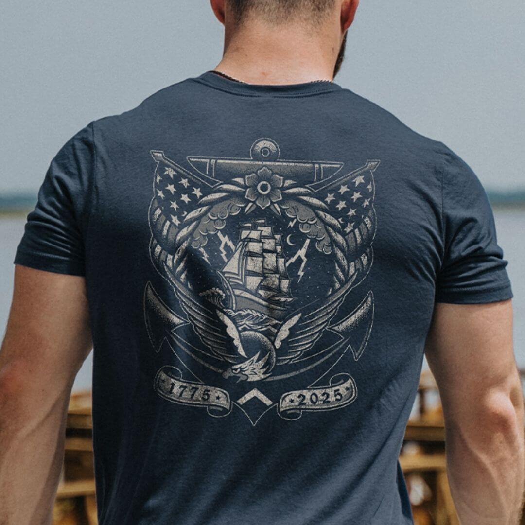 Rough Seas 250th Design