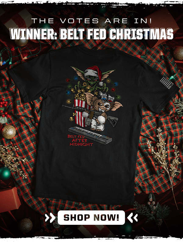 Belt Fed Christmas Design