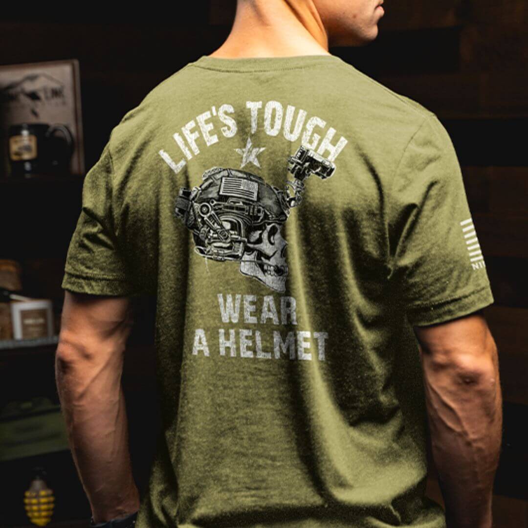 Wear a Helmet Design